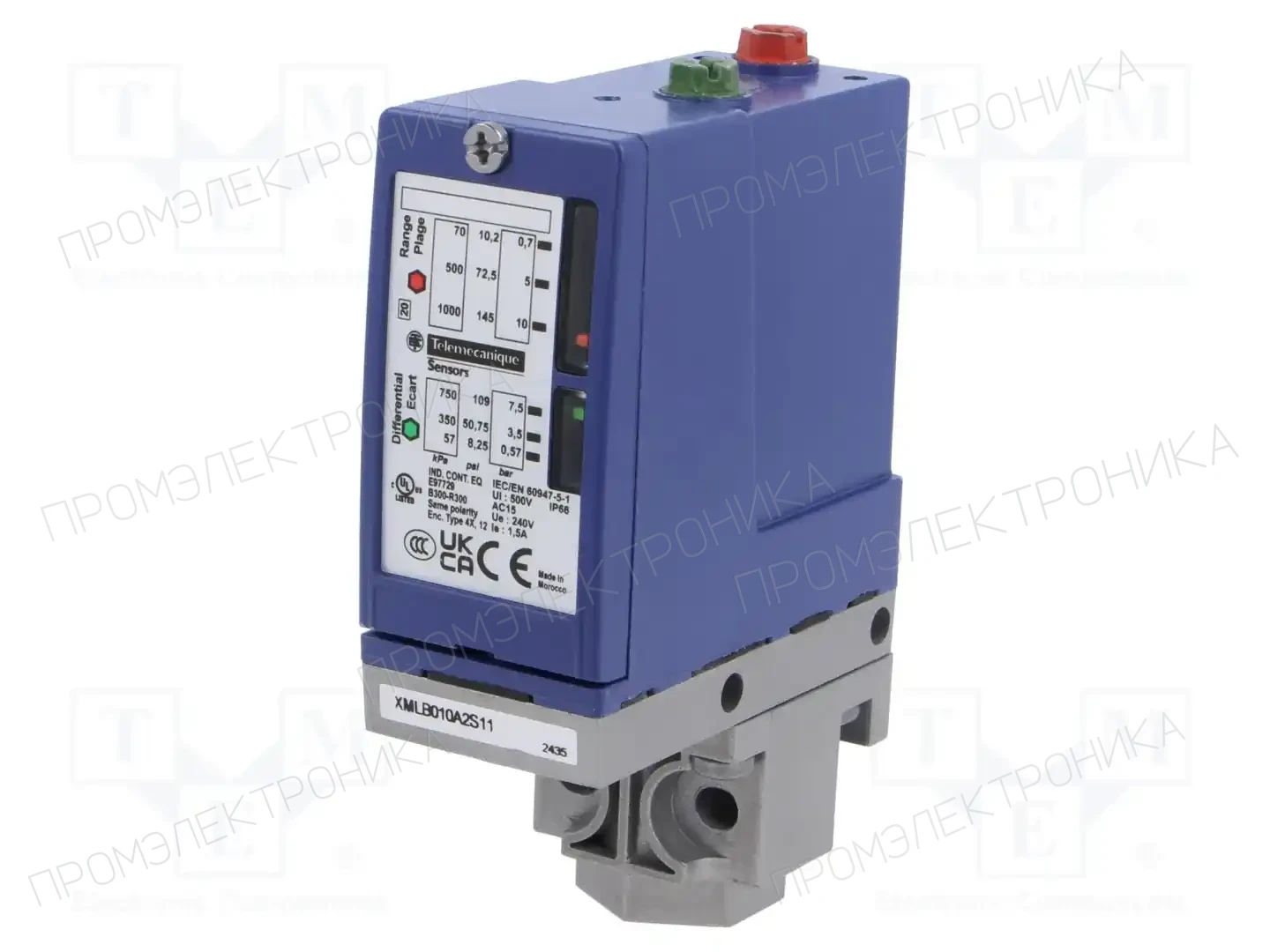 TELEMECANIQUE SENSORS XMLB010A2S11 — Прессостаты