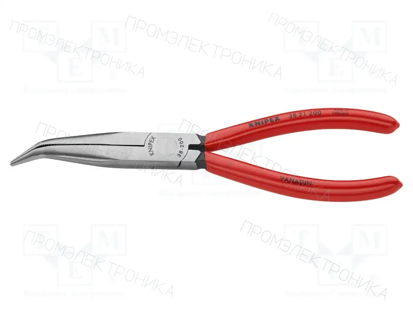 KNIPEX 38 21 200 — Клещи-кусачки плоские и полукруглые