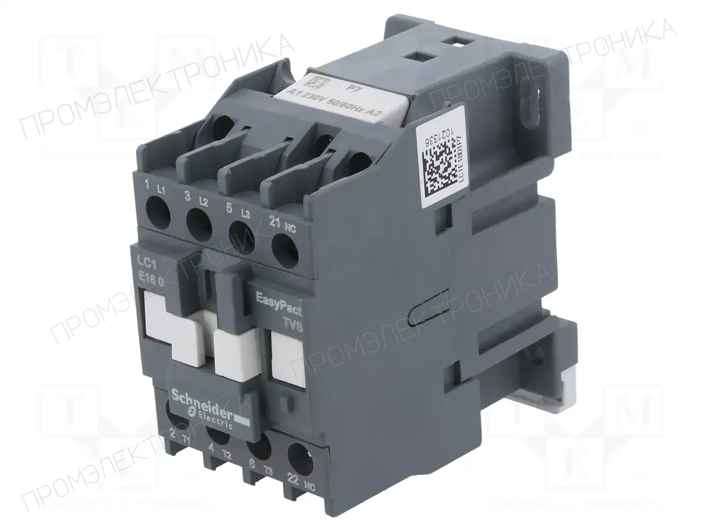 SCHNEIDER ELECTRIC LC1E1801P7 — Контакторы - главные модули
