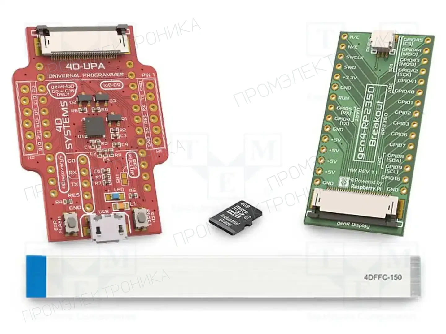 4D Systems GEN4-RP2350 STARTER KIT — Аксессуары к дисплеям