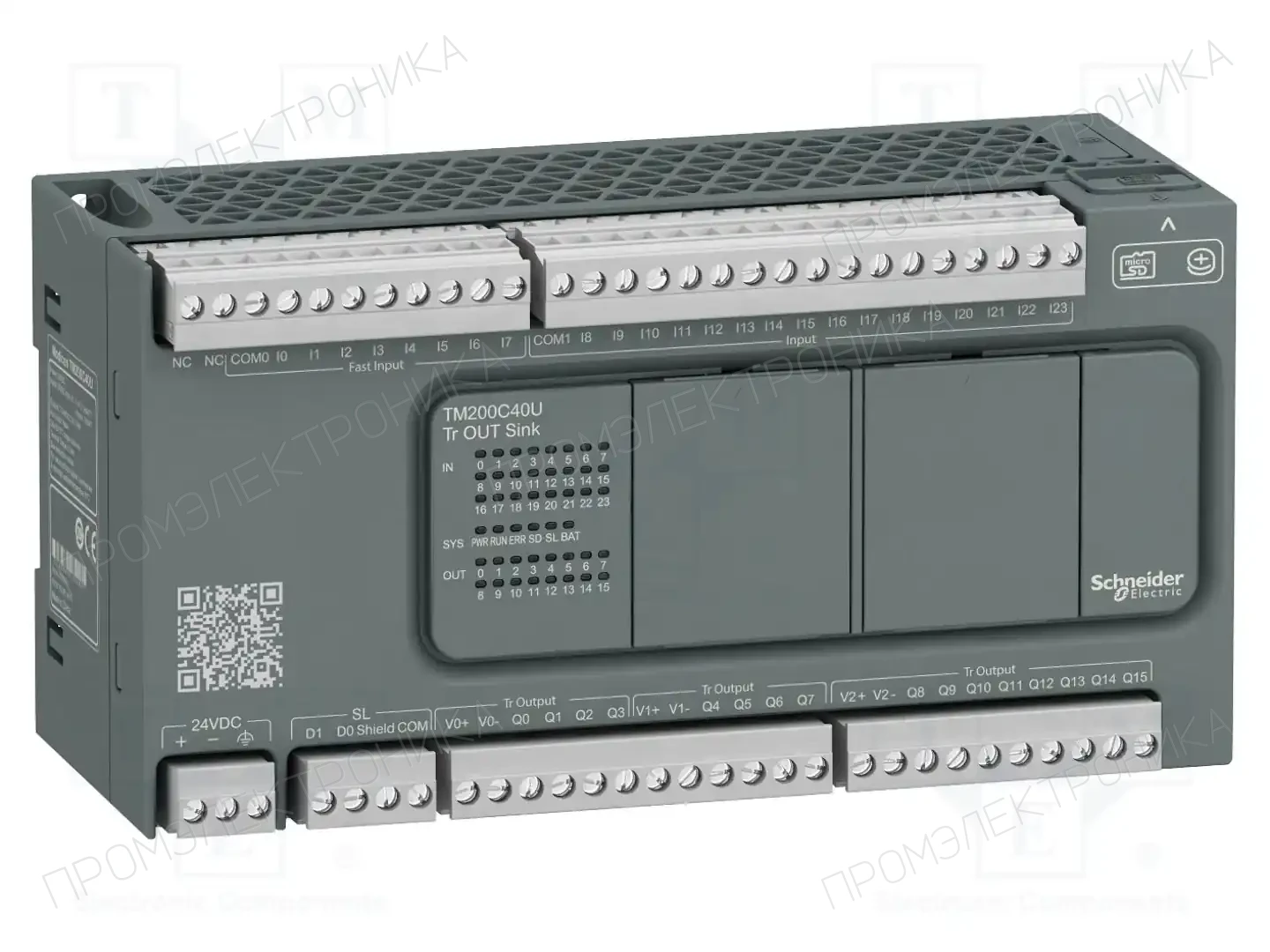 SCHNEIDER ELECTRIC TM200C40U — Контроллеры PLC