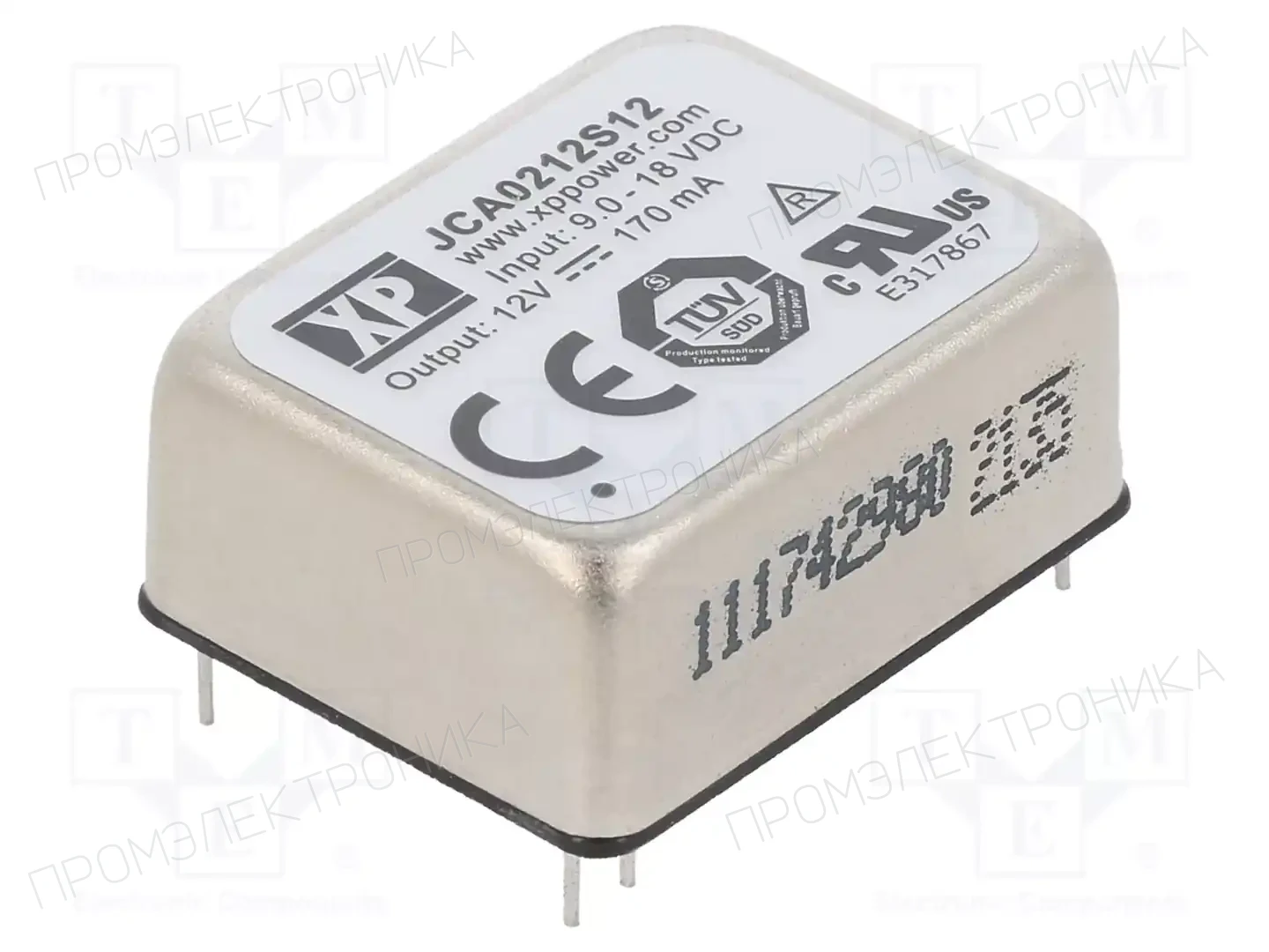XP POWER JCA0212S12 — Преобразователи DC/DC