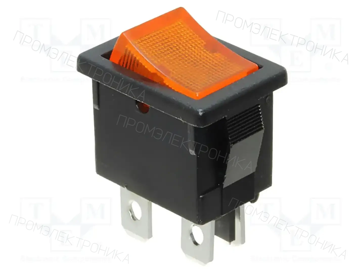 E-SWITCH R1973BBLKYILEF3 — Переключатели типа Rocker
