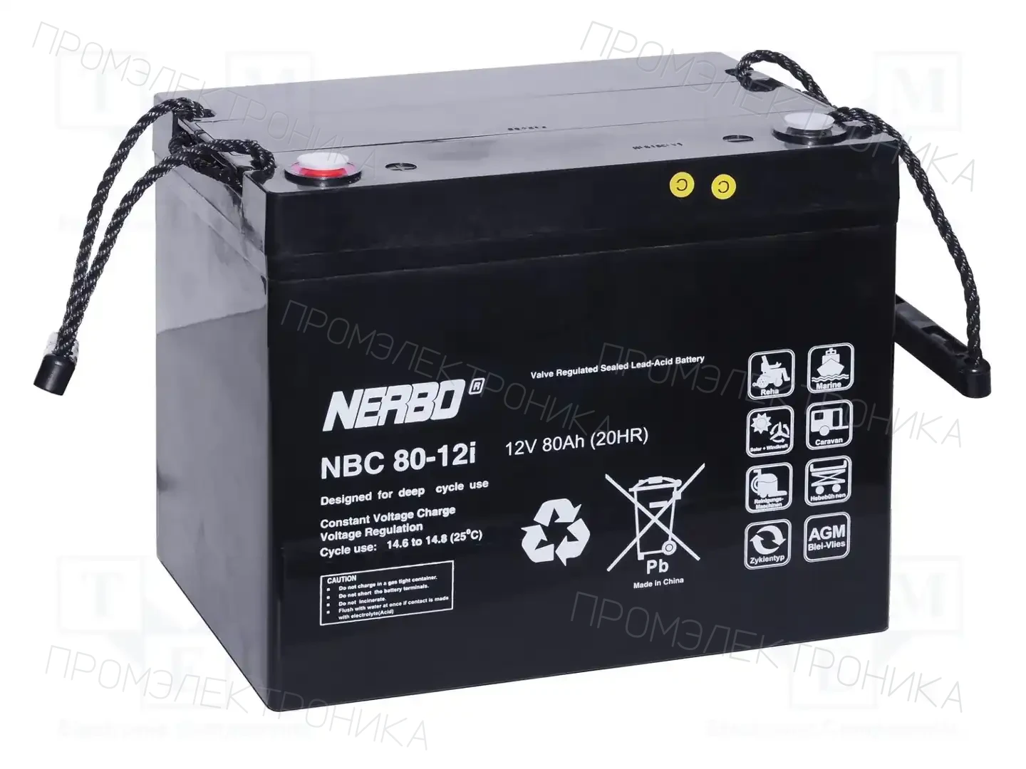NERBO NBC 80-12I — Аккумуляторы кислотные