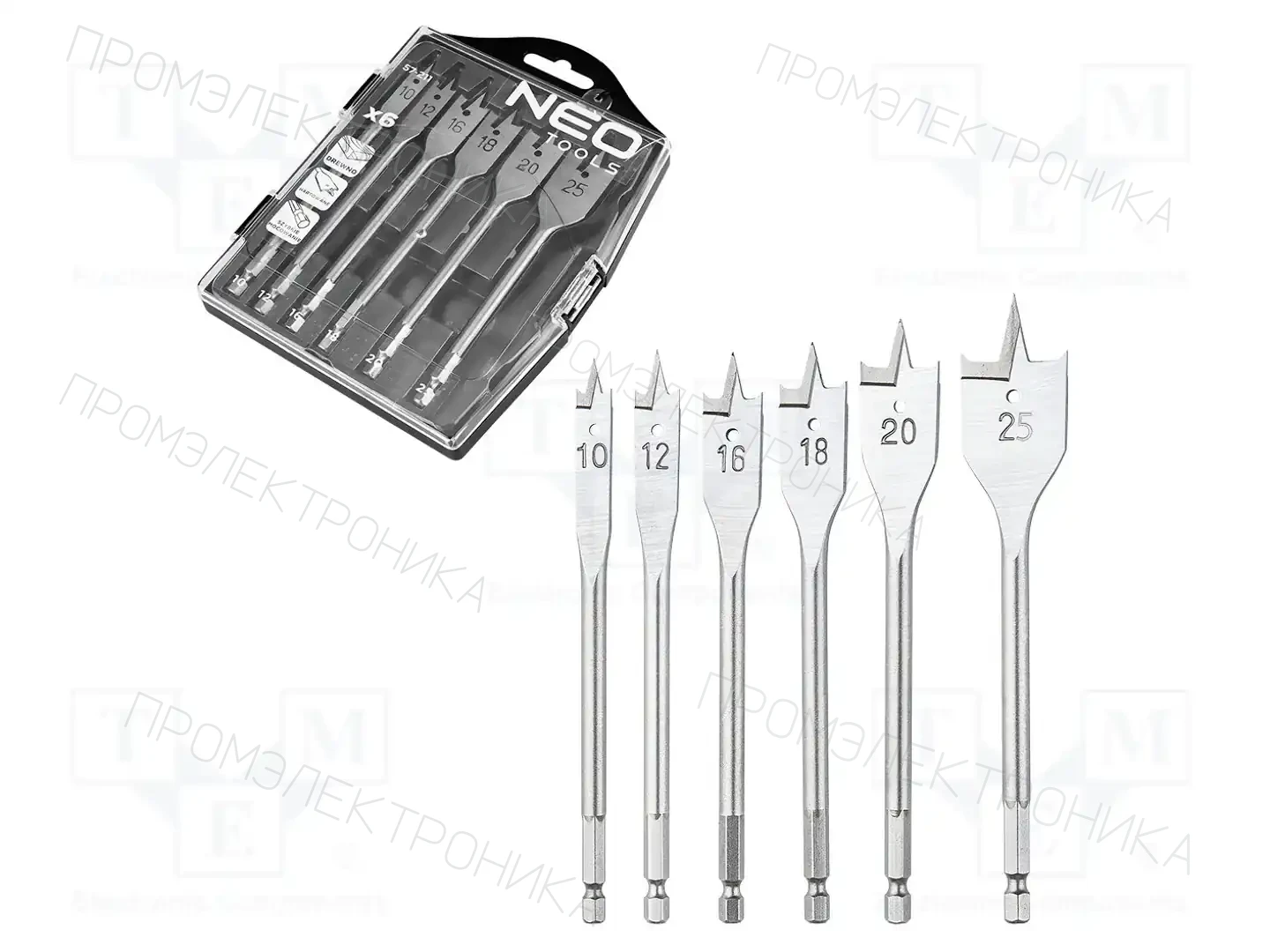 NEO TOOLS 57-211 — Наборы сверл