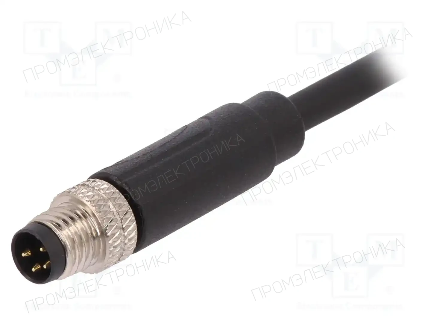 BULGIN PXPTPU08FIM04ACL010PUR — Разъeмы M8