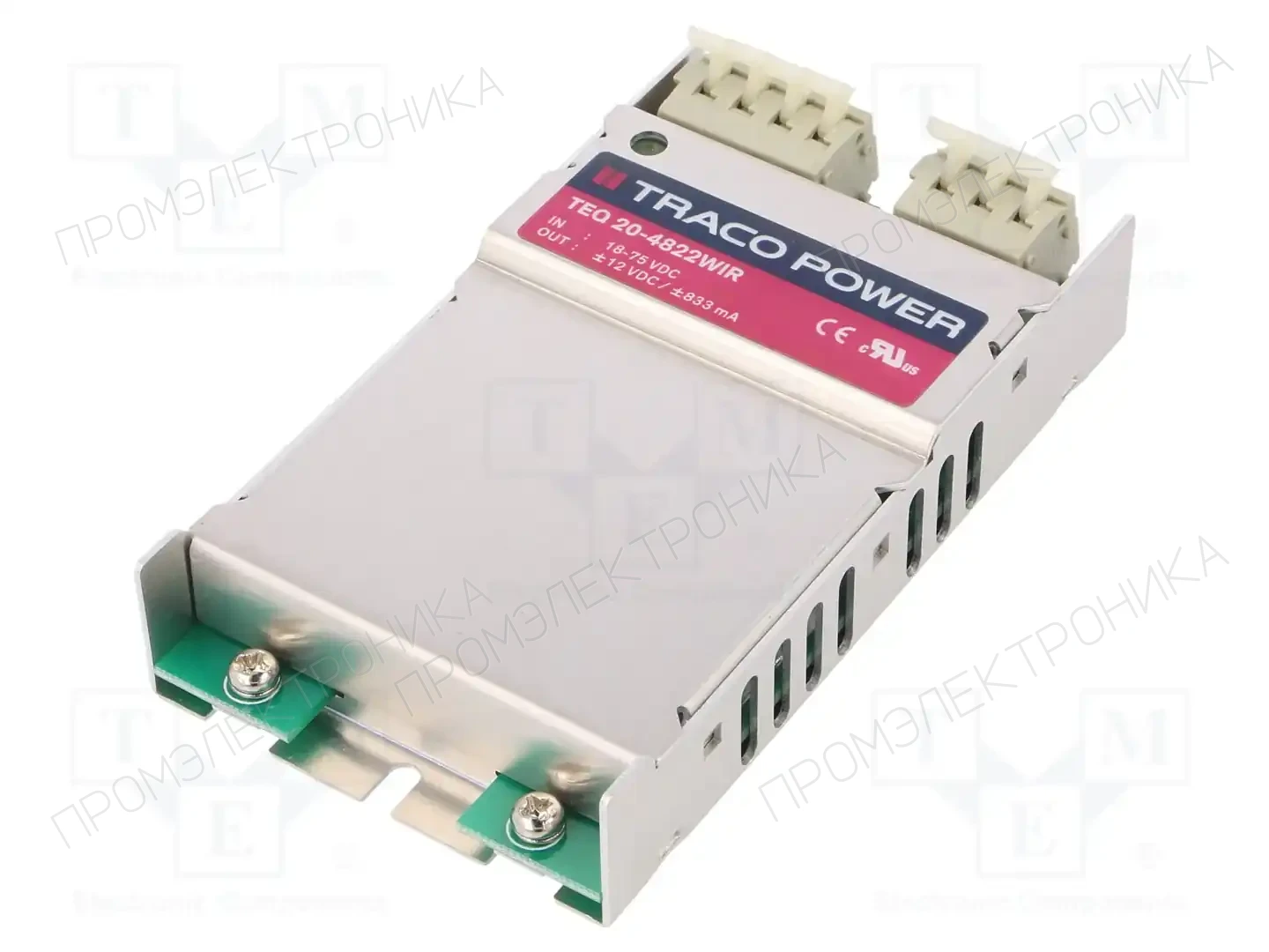 TRACO POWER TEQ 20-4822WIR — Преобразователи DC/DC