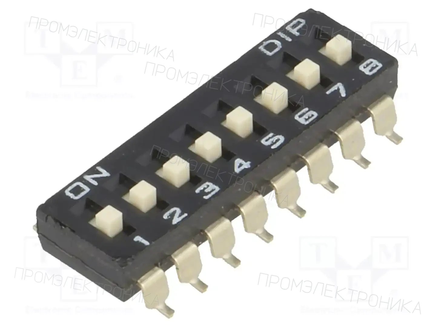 DIPTRONICS DM-08-V — Переключатели типа Dip-Switch
