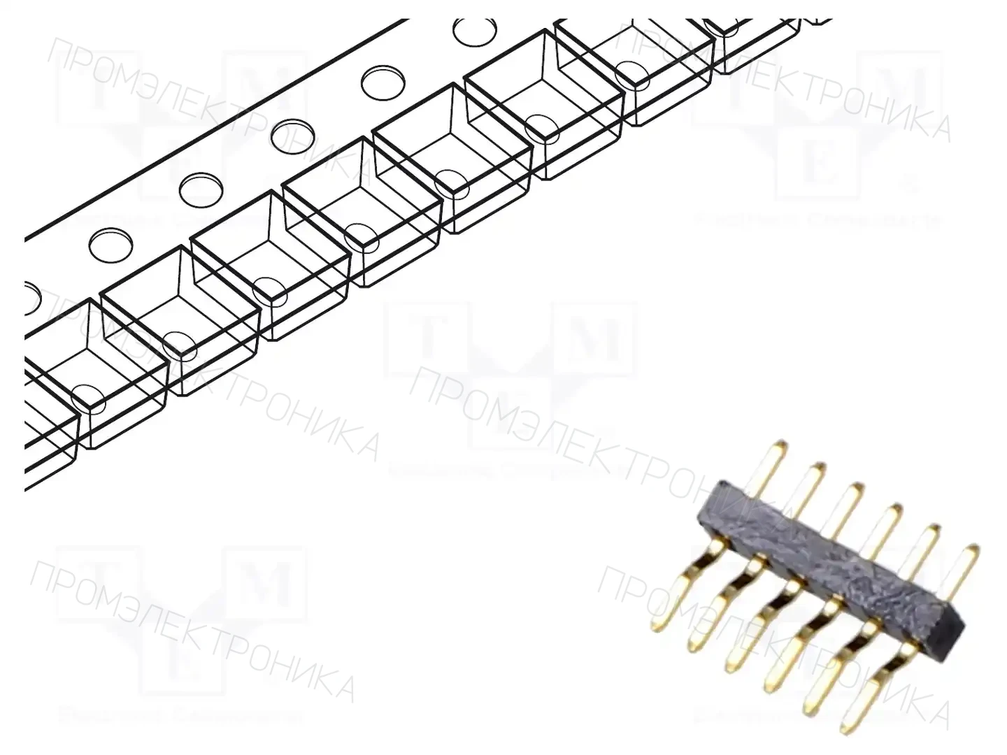 GCT BC034-06-A-V-0150-L-C — Штекерные планки и гнезда