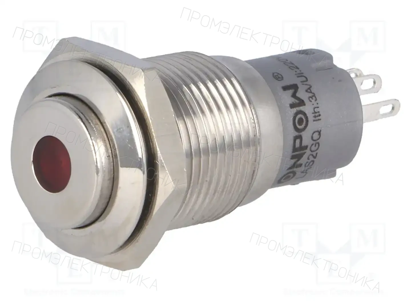 ONPOW LAS2GQH-11D/R/24V/S/FP — Переключатели кнопочные