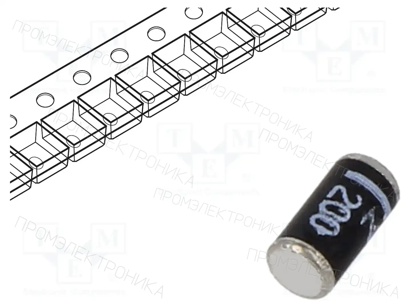 DIOTEC SEMICONDUCTOR ZMY200 — Стабилитроны SMD