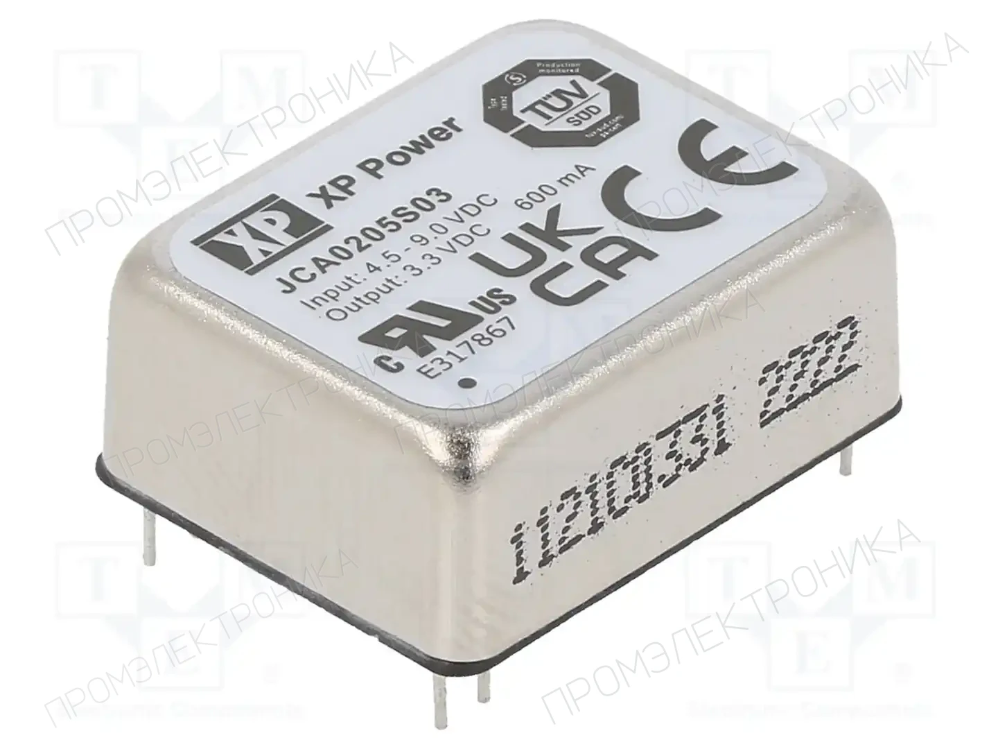 XP POWER JCA0205S03 — Преобразователи DC/DC
