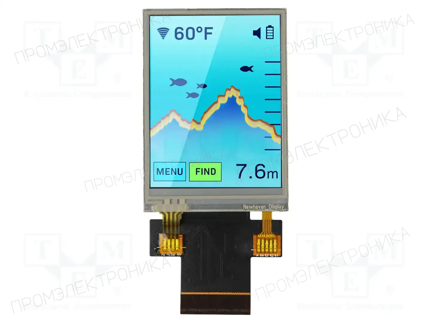 NEWHAVEN DISPLAY INTERNATIONAL NHD-2.4-240320AF-CTXP-T — Дисплеи TFT
