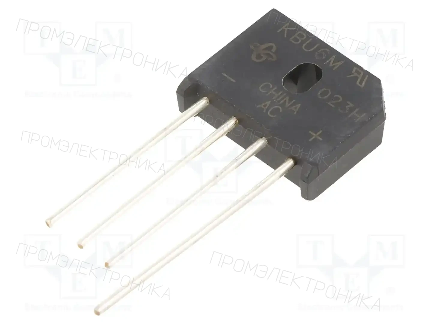 VISHAY KBU6M-E4/51 — Однофазные мосты диодные плоские