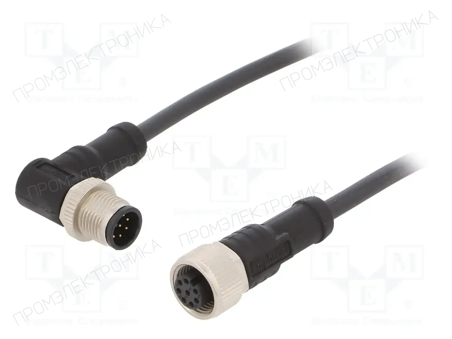 AMPHENOL LTW M12A08FL-12AMR-SB001 — Кабели к датчикам