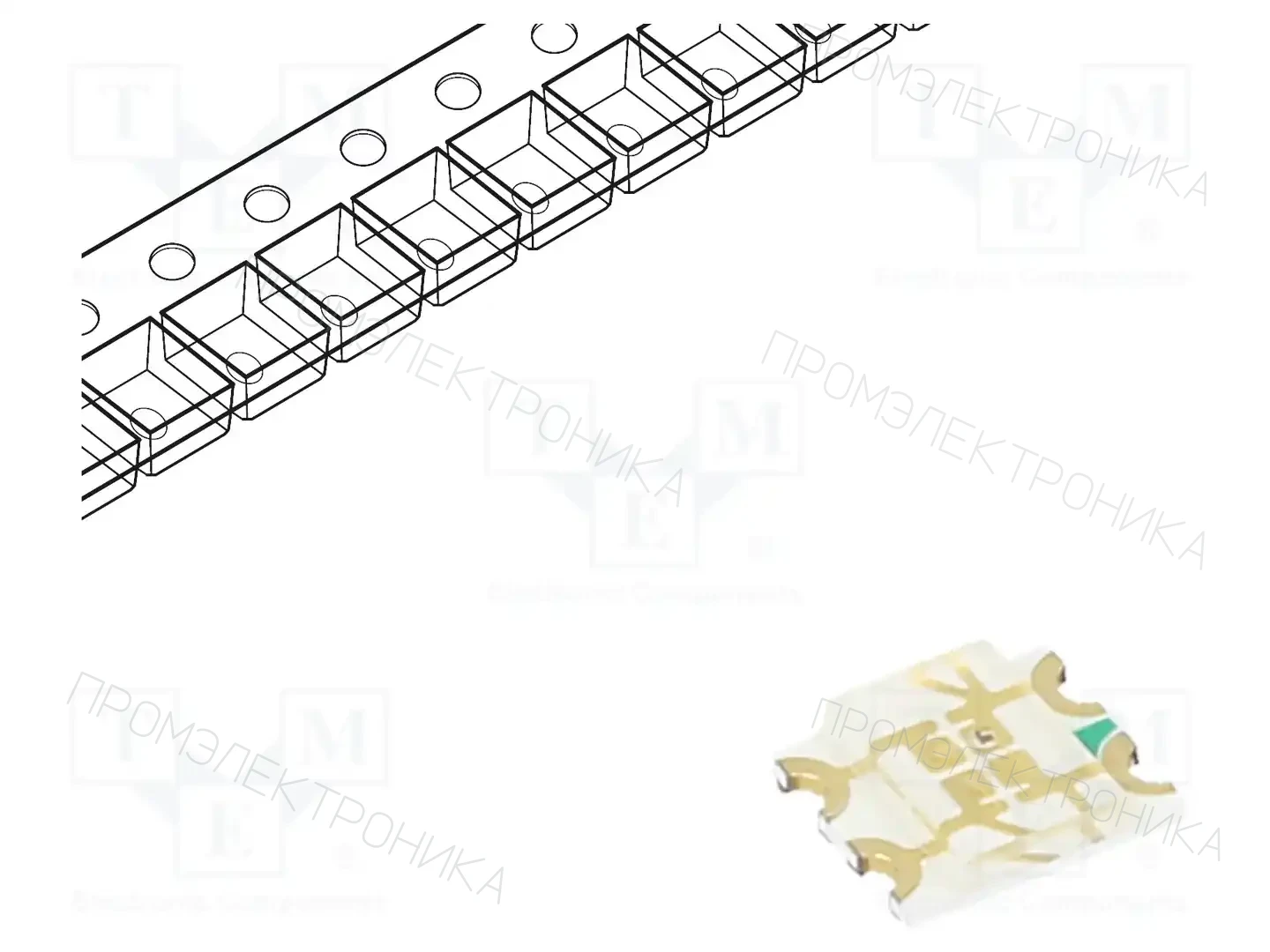 REFOND RF-W2S155TS-A41 — Светодиоды SMD цветные