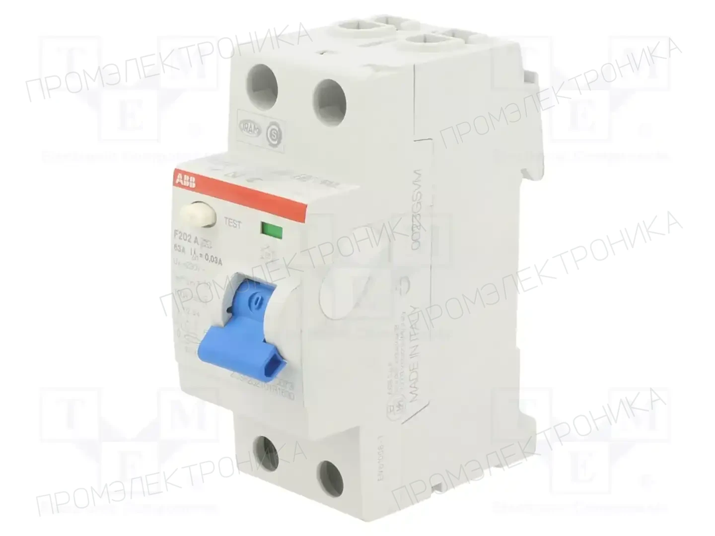 ABB 2CSF202101R1630 — Дифференциальные выключатели
