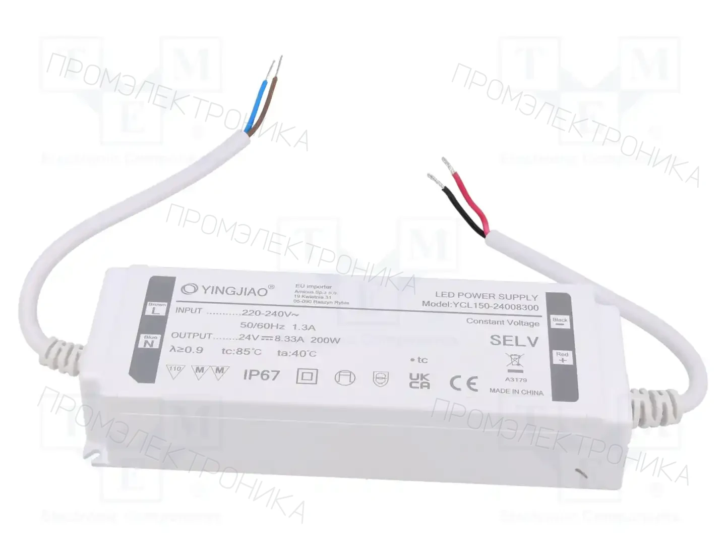 YINGJIAO YCL150-24008300 — Блоки питания для LED