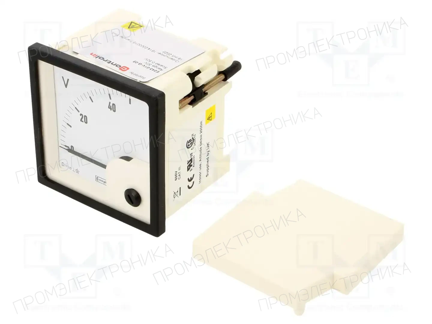 CROMPTON / TE CONNECTIVITY 039-70137-0050-50V-0-50V — Вольтметры