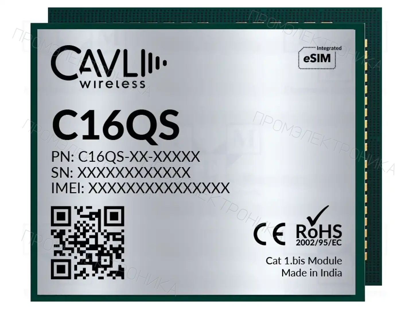 CAVLI WIRELESS INCORPORATED C16QS-EA-GNAH — Модули M2M (GPRS/LTE/5G)