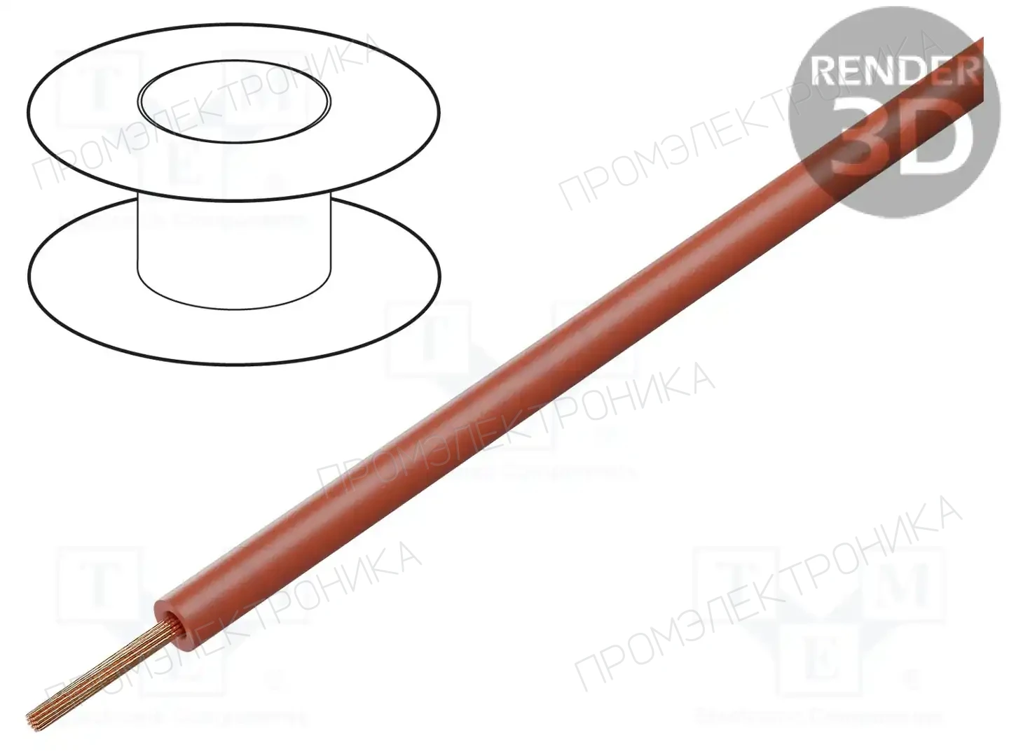 DONAU ELEKTRONIK 125-S25-0 — Провода одножильные - тросик
