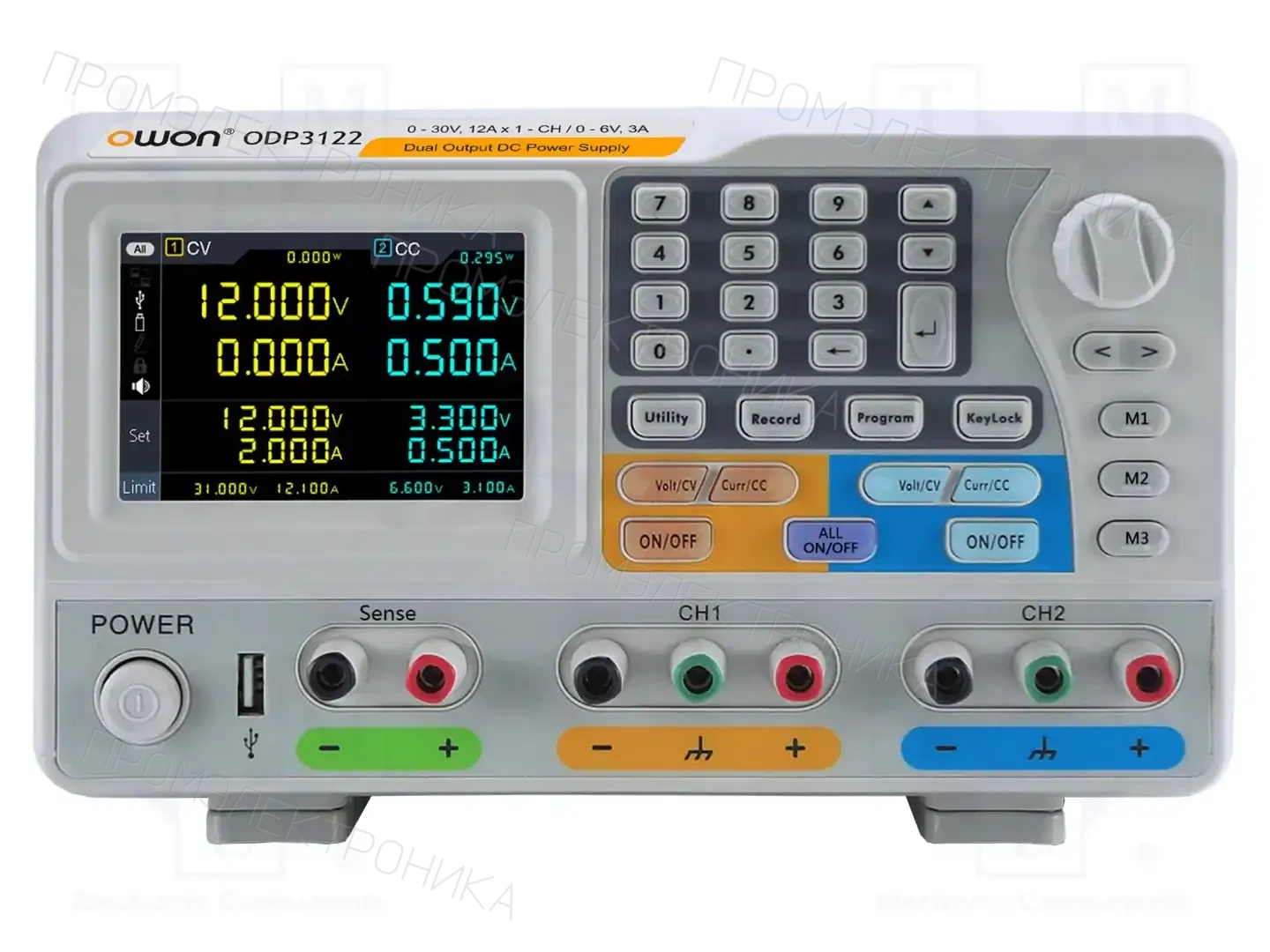 OWON ODP3122 — Блоки питания многоканальные