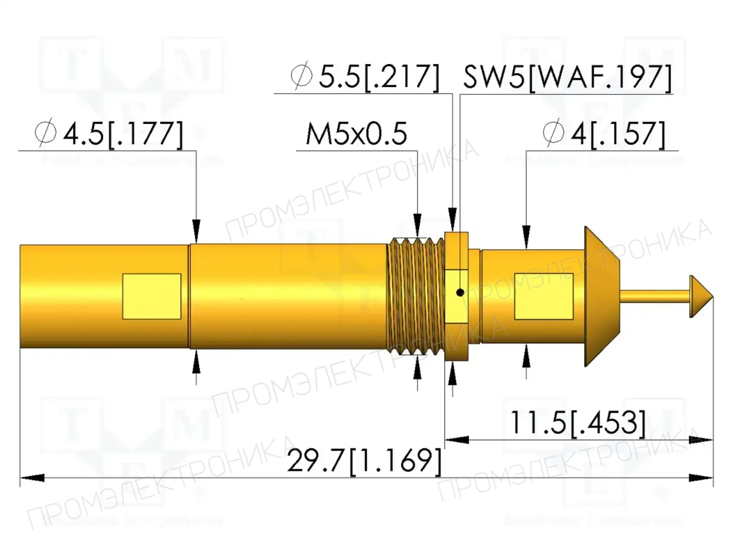 INGUN HFS-440 308 180 A 5042 E M — Измерительные щупы