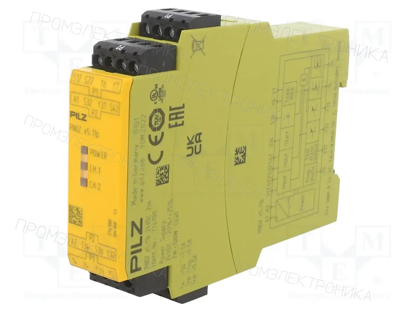 PILZ 774190 — Выключат. безопасности - мод. управления