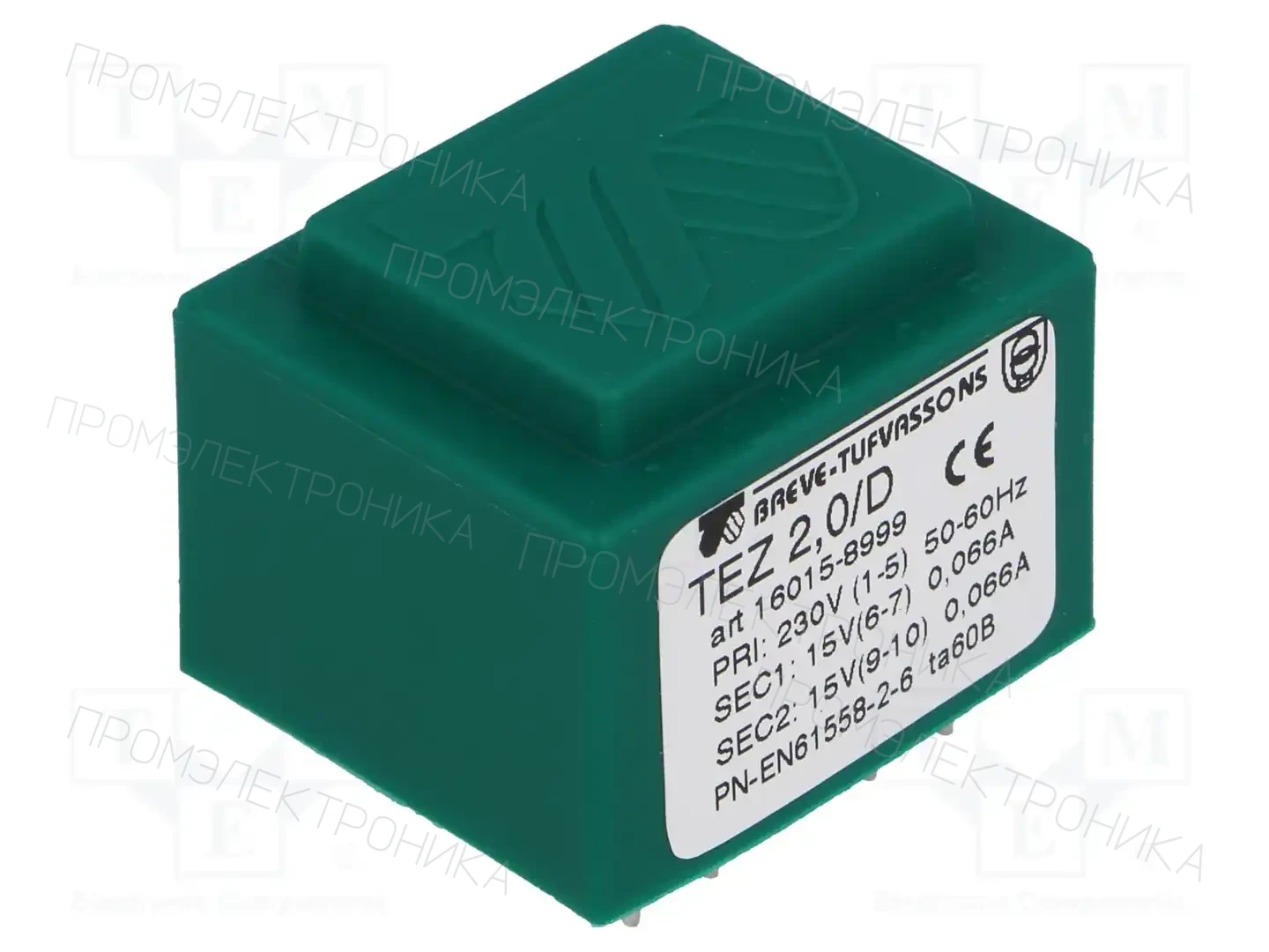 BREVE TUFVASSONS 16015-8999 — Трансформаторы PCB