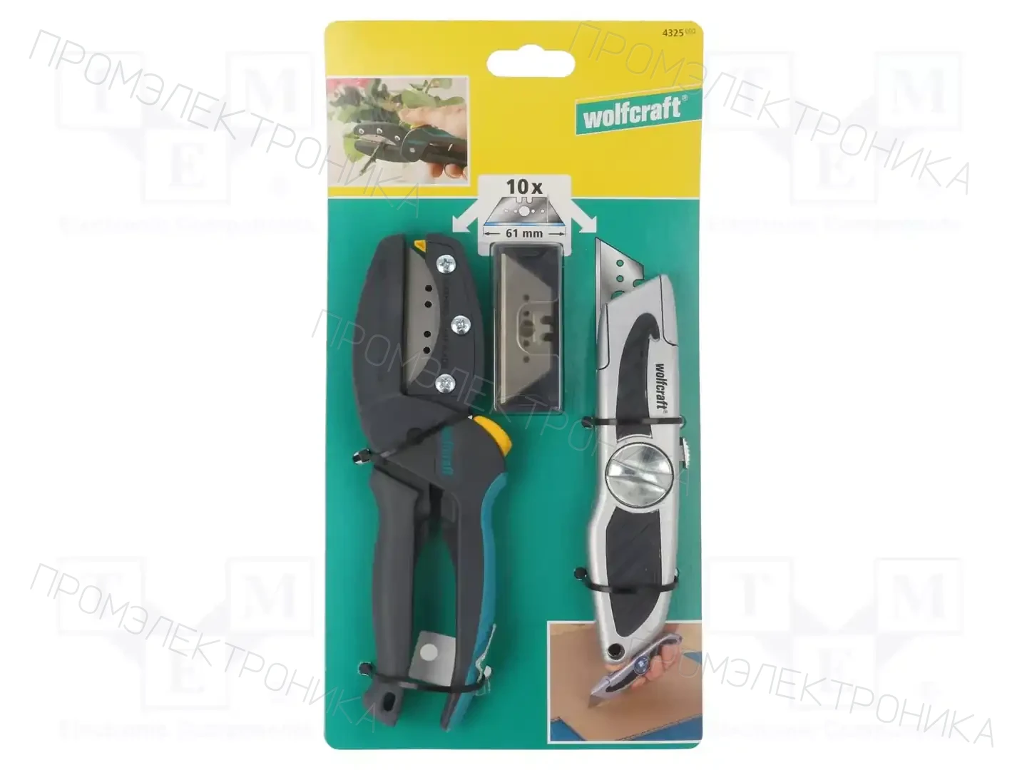 WOLFCRAFT 4325000 — Ножницы, маленькие ножницы, ножи