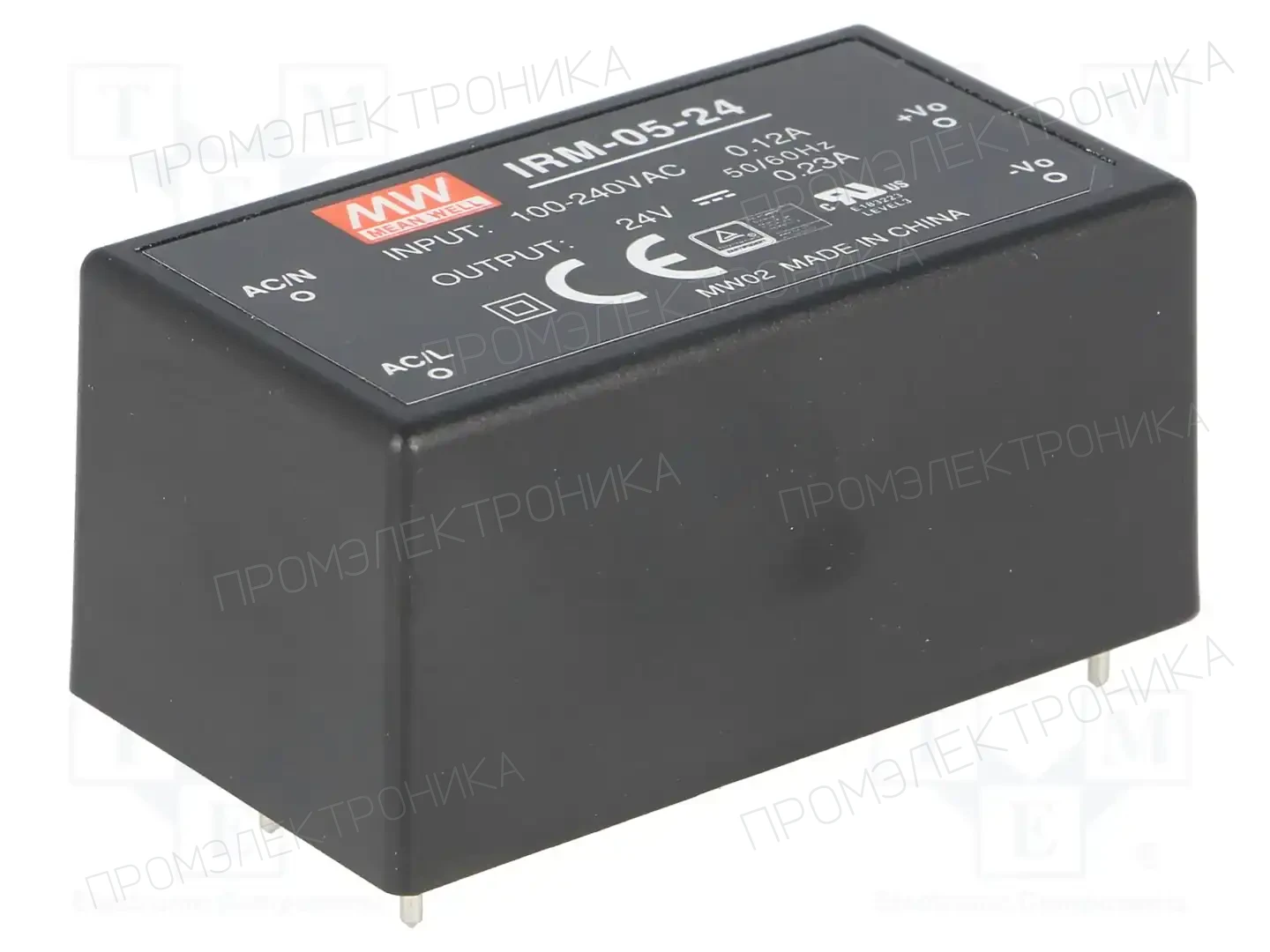 MEAN WELL IRM-05-24 — Преобразователи AC/DC для PCB