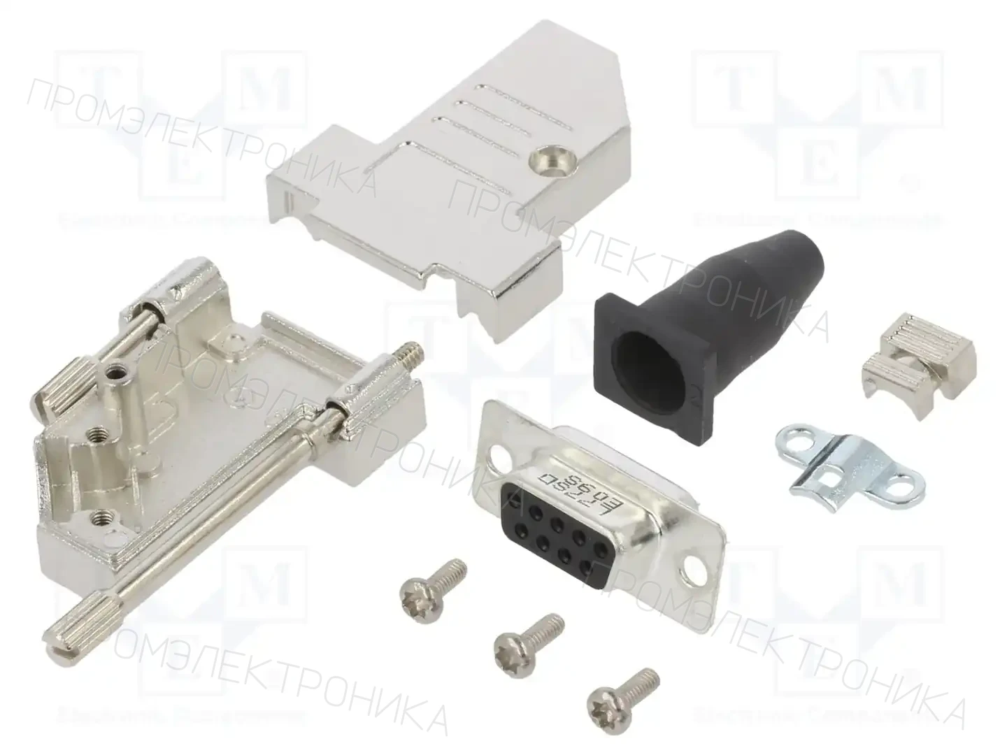 AMPHENOL COMMUNICATIONS SOLUTIONS L17DTSL09-RG-LJS-S+L77SDE09S — Комплектные штекеры D-Sub