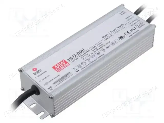 MEAN WELL HLG-80H-20B — Блоки питания для LED