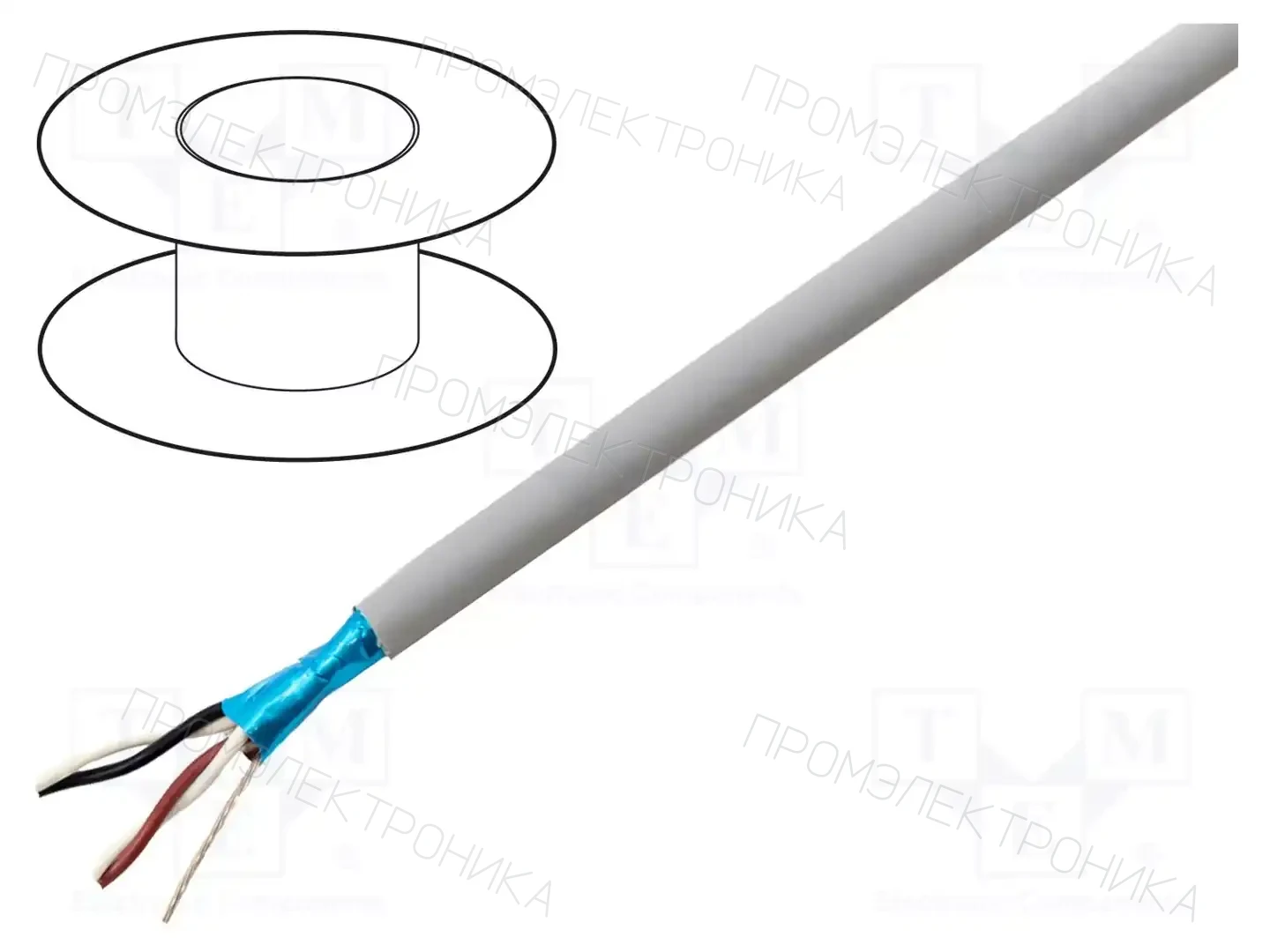 ALPHA WIRE 78152 SL001 — Провода многожильные экранированные