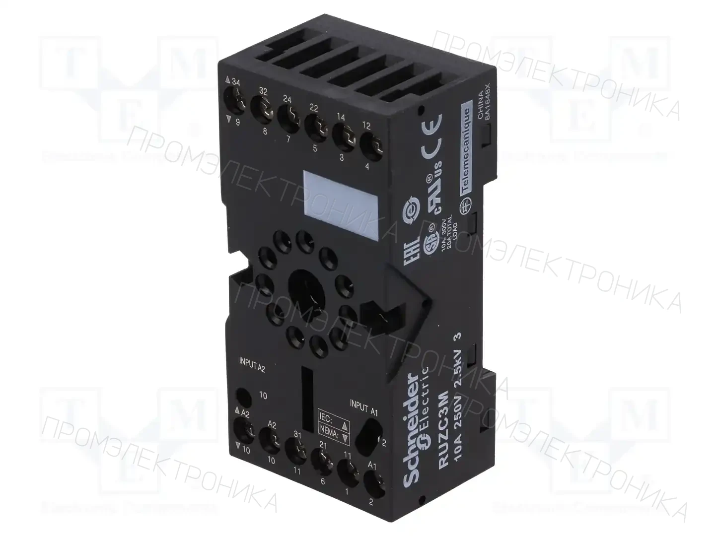 SCHNEIDER ELECTRIC RUZC3M — Реле времени - аксессуары