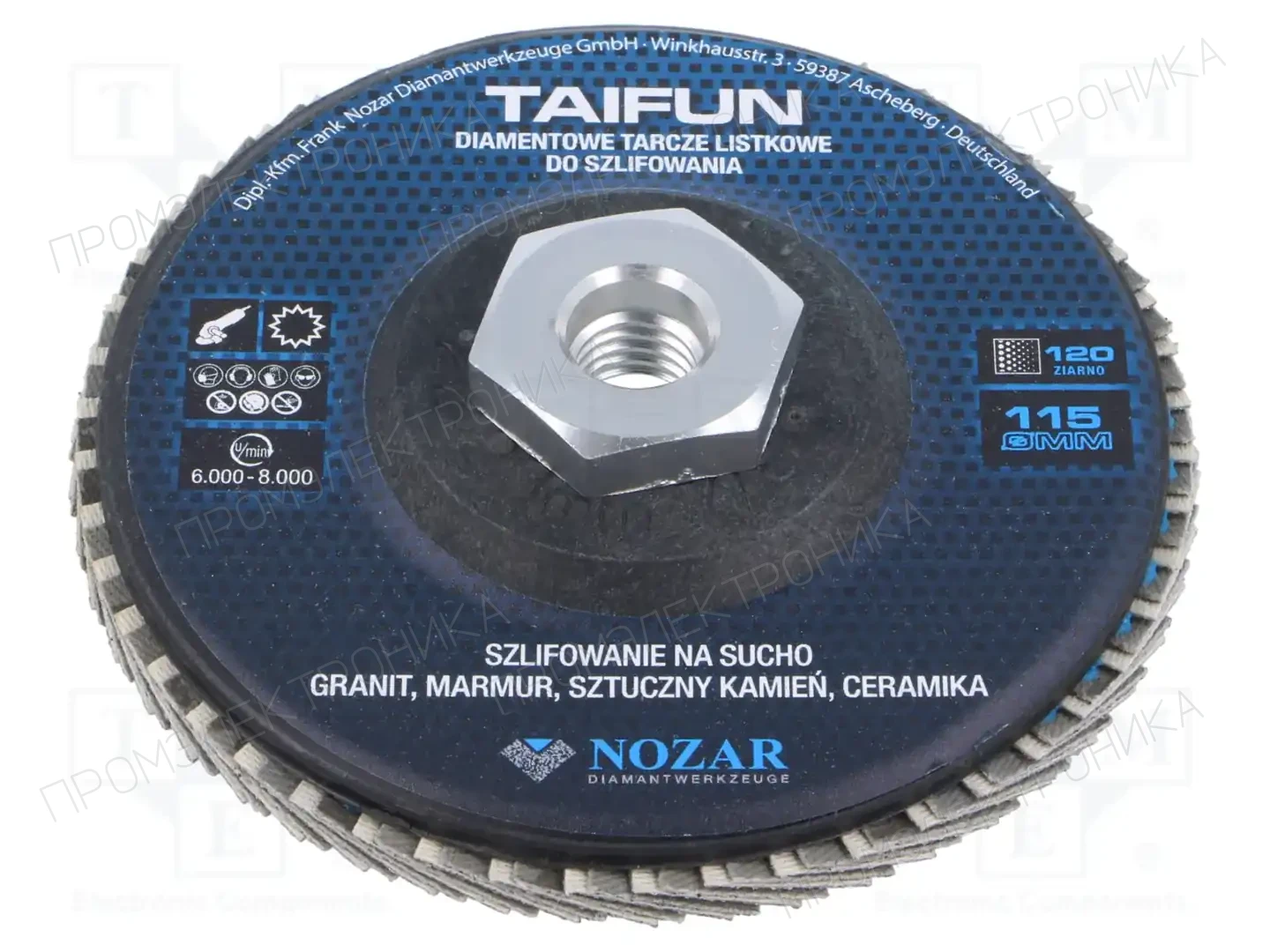 NOZAR DIAMANTWERKZEUGE PL6720391 — Диски для резки и шлифовки