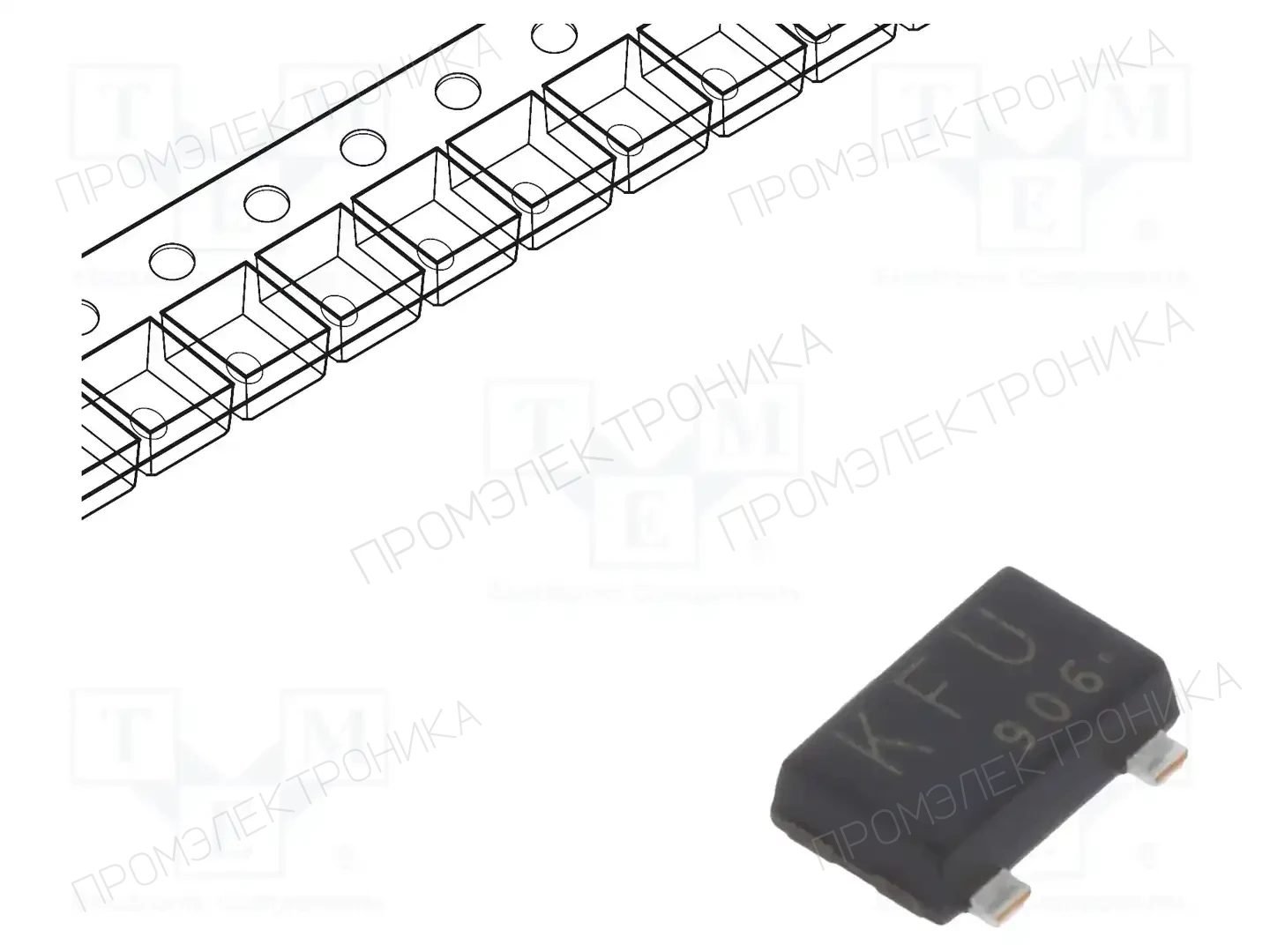 TOSHIBA SSM3K341R,LF(T — Транзисторы с каналом N SMD
