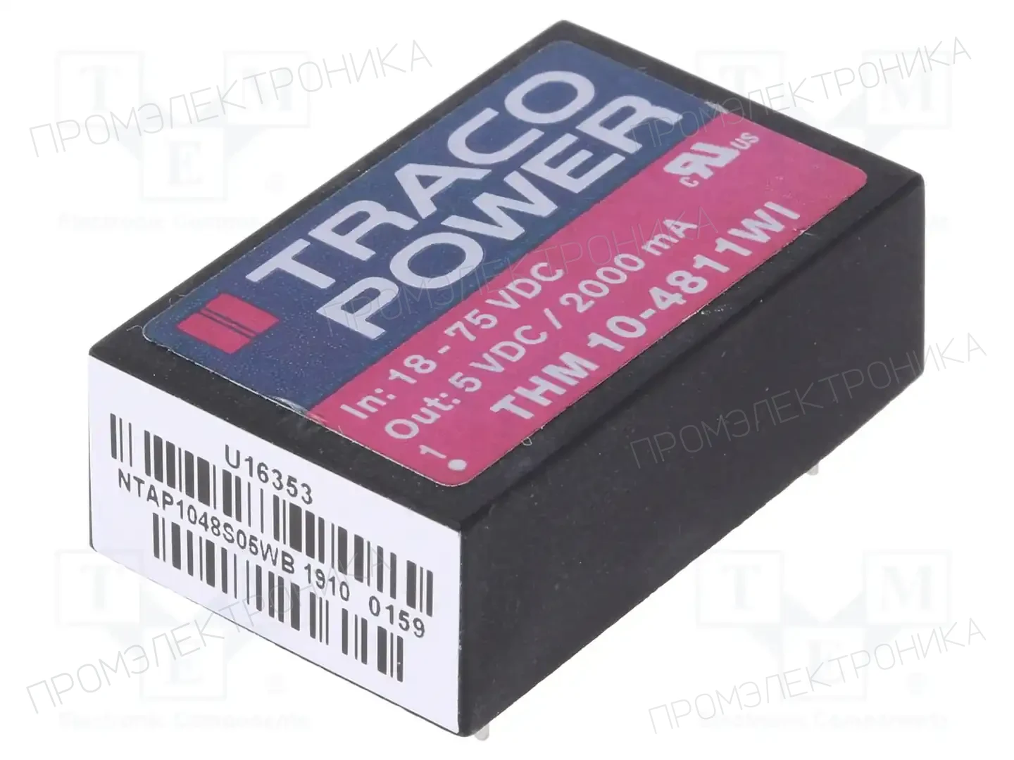 TRACO POWER THM 10-4811WI — Преобразователи DC/DC