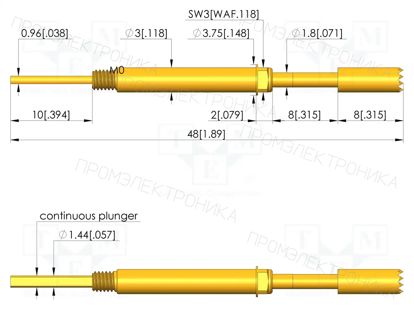 INGUN GKS-803 306 300 A 1502 M — Измерительные щупы