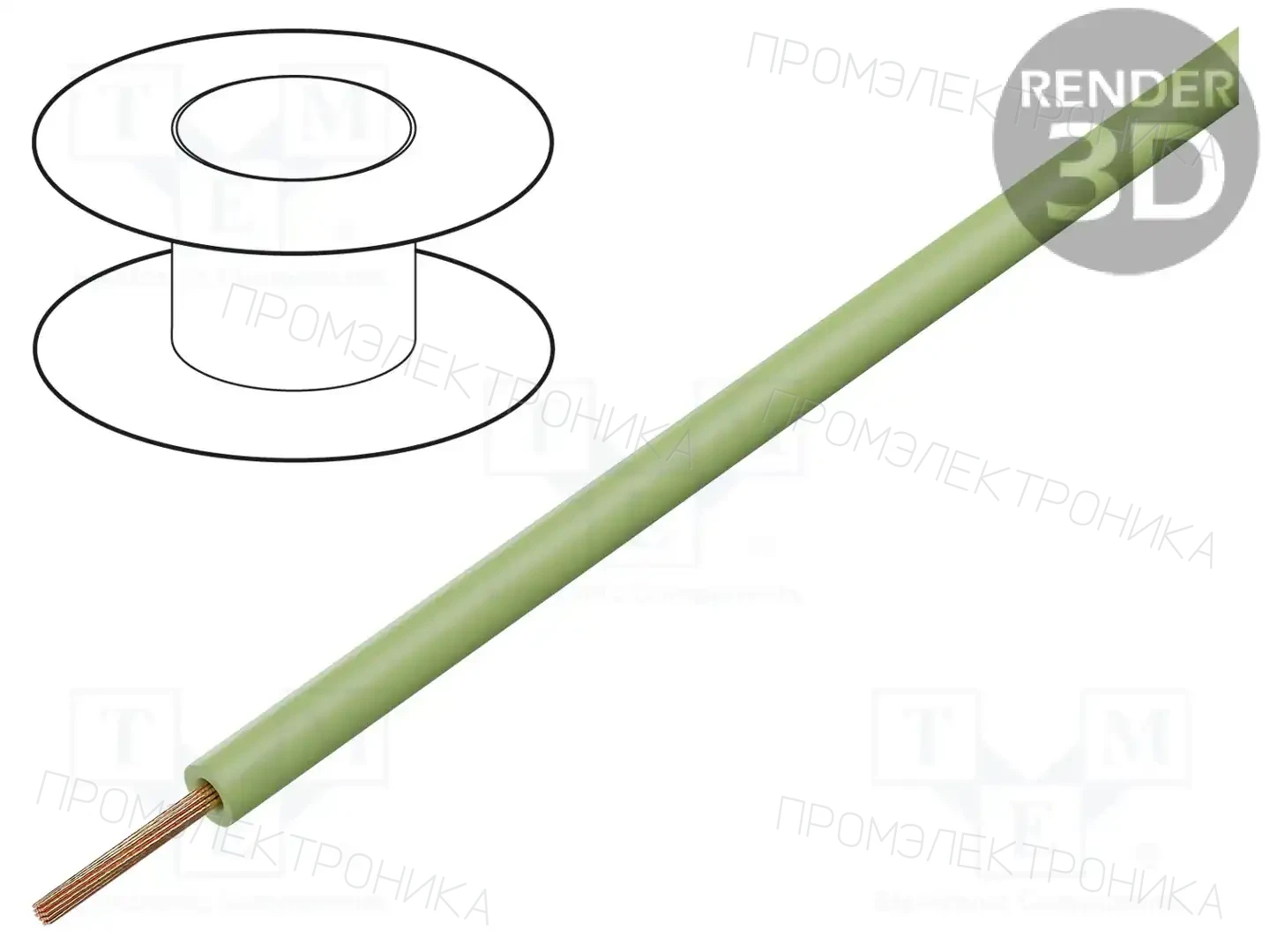 BQ CABLE TLY0.12-GB — Провода одножильные - тросик