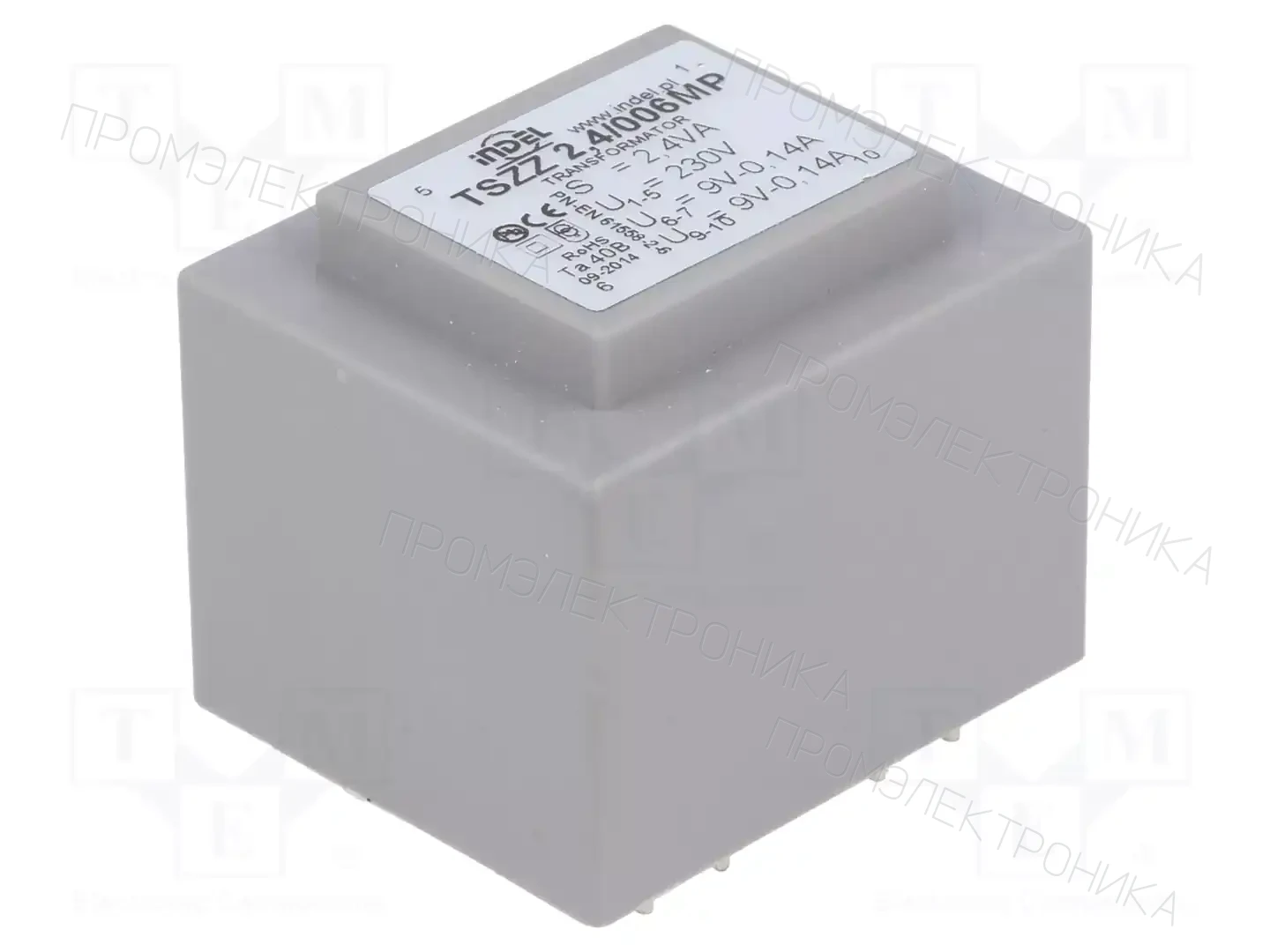 INDEL TSZZ2.4/006MP — Трансформаторы PCB