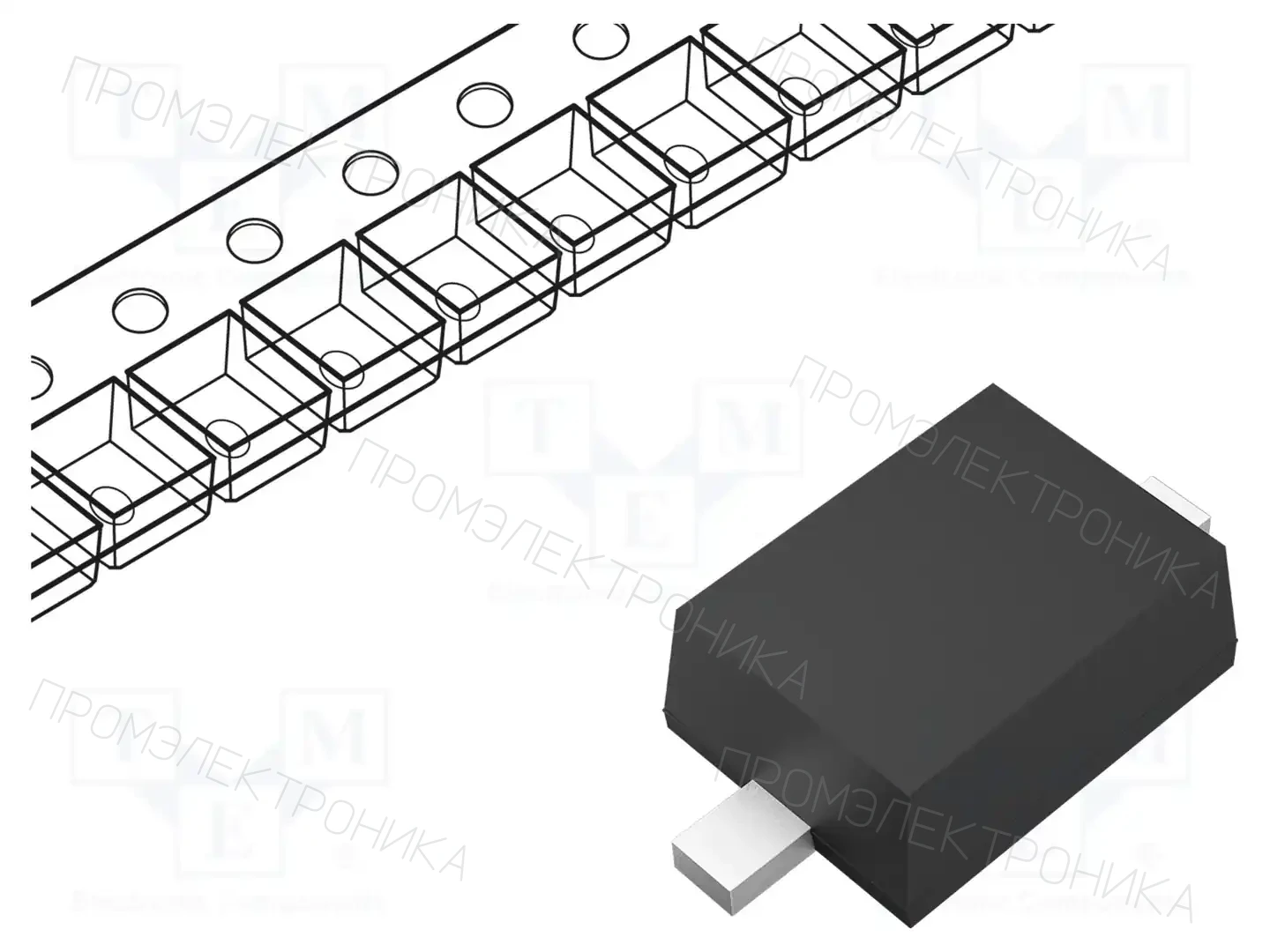 onsemi SZMM5Z15VT1G — Стабилитроны SMD
