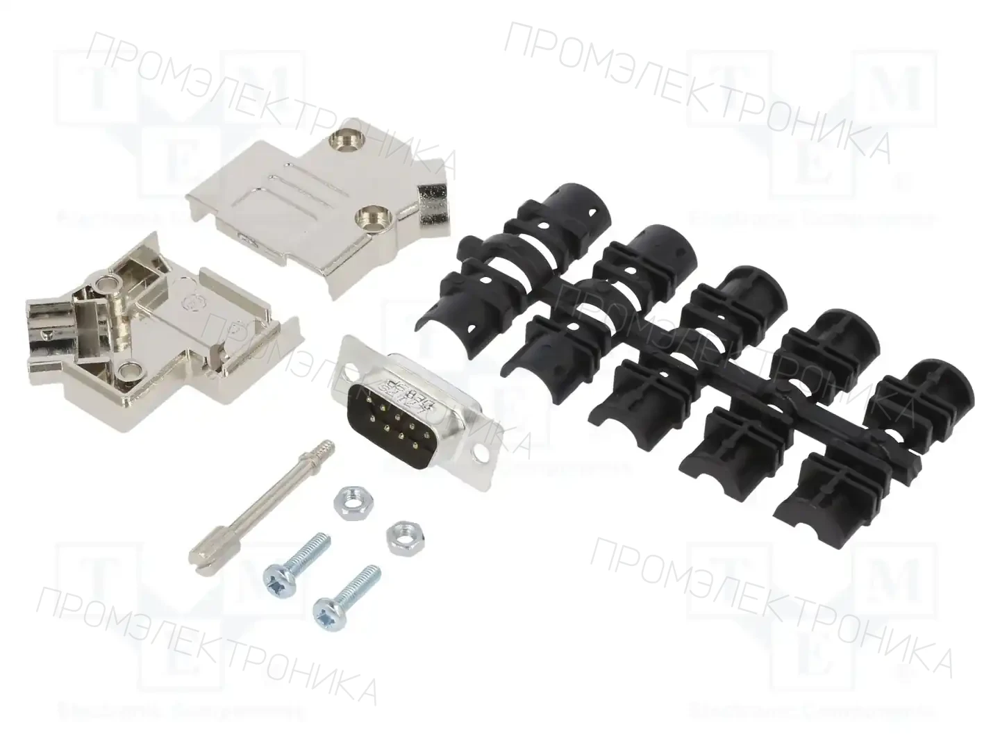 AMPHENOL COMMUNICATIONS SOLUTIONS L17D45PK-M-09+L717SDE09P — Комплектные штекеры D-Sub