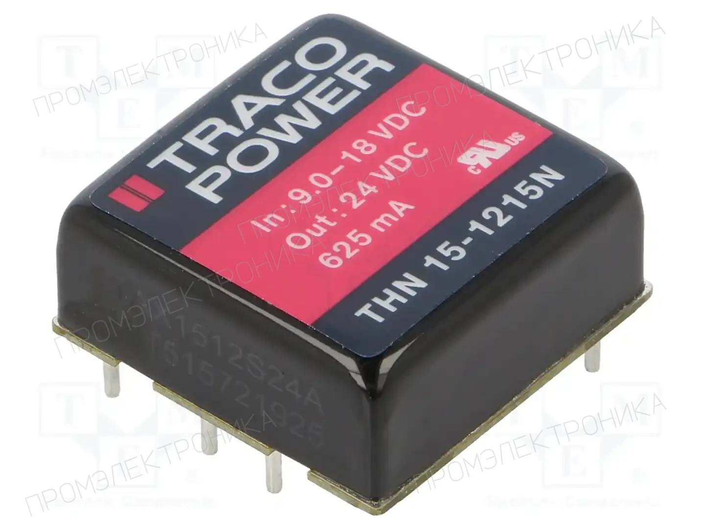 TRACO POWER THN 15-1215N — Преобразователи DC/DC