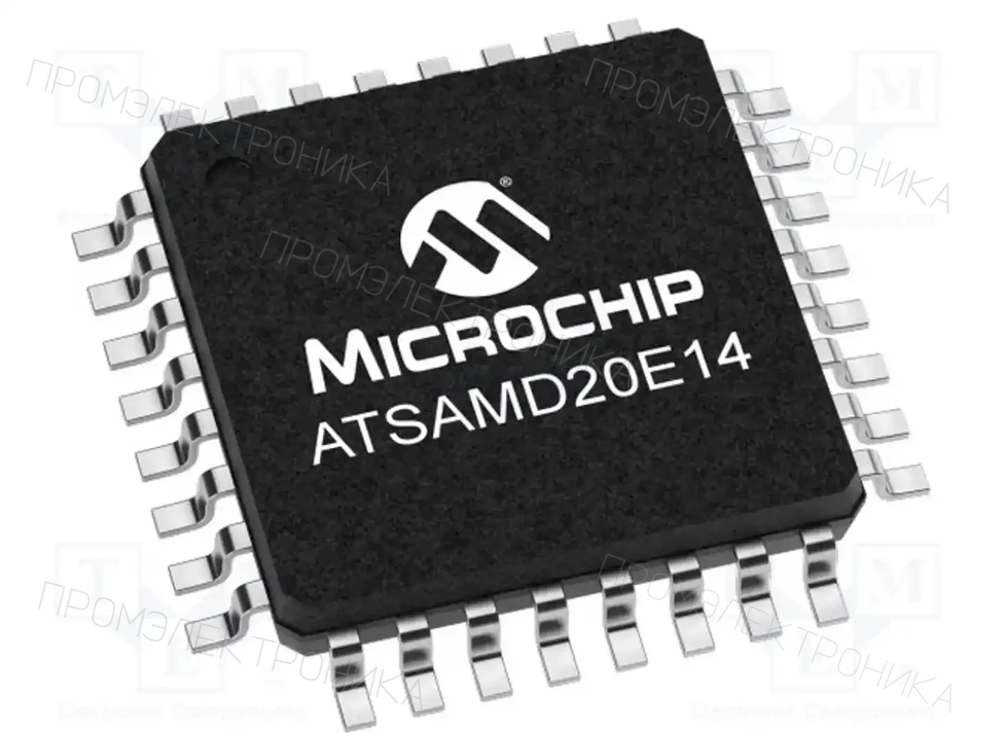 Microchip Technology ATSAMD20E14B-AUT — Линейка ARM 32-bit