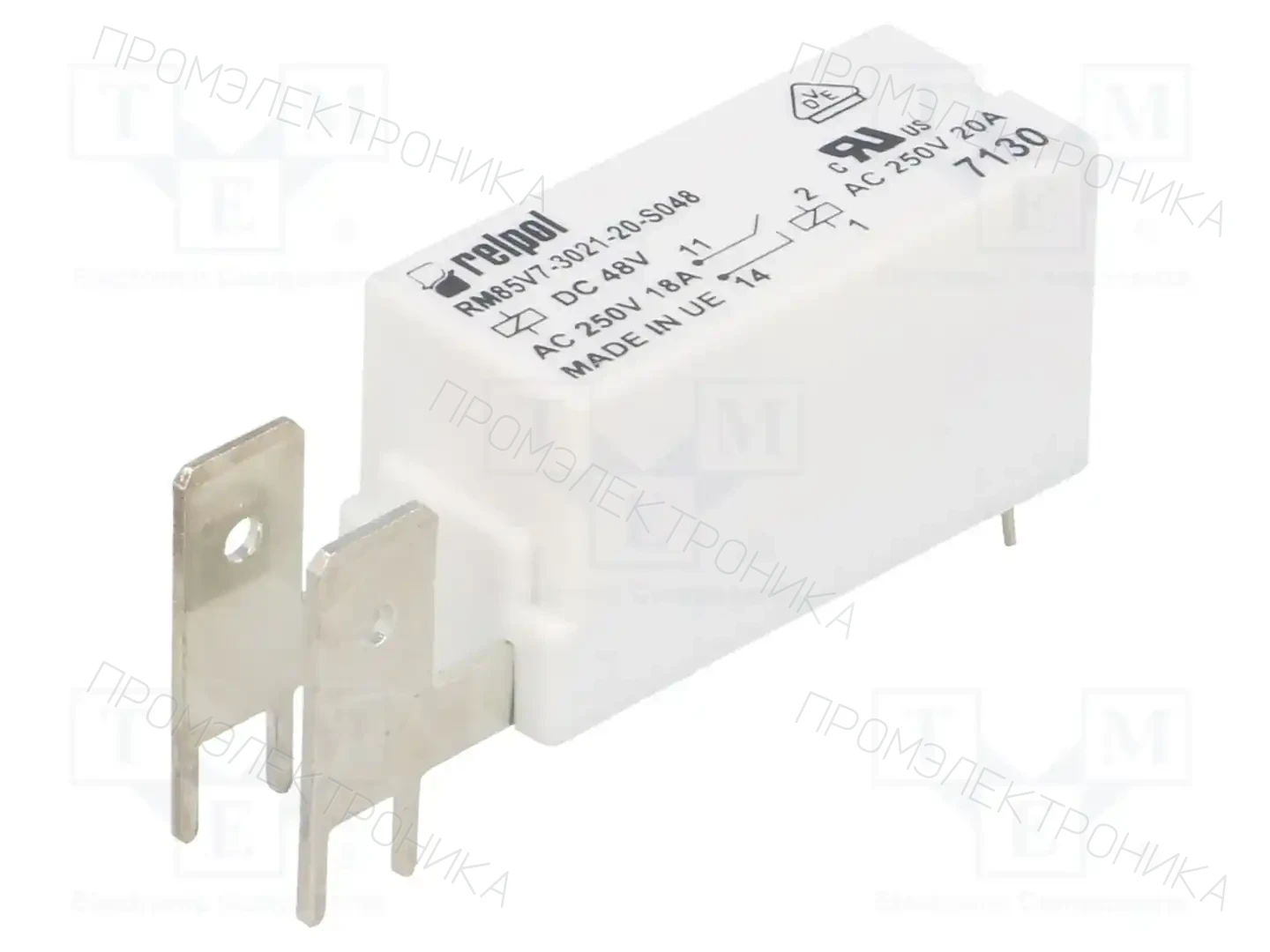 RELPOL RM85V7-3021-20-S048 — Реле электромагн. миниатюрные