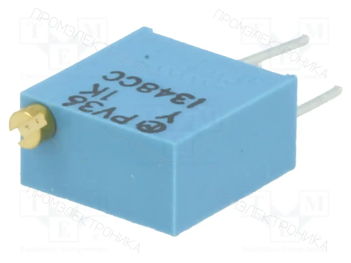 BOURNS PV36Y102C01B00 — Потенциометры THT многооборотные 3/8 дм