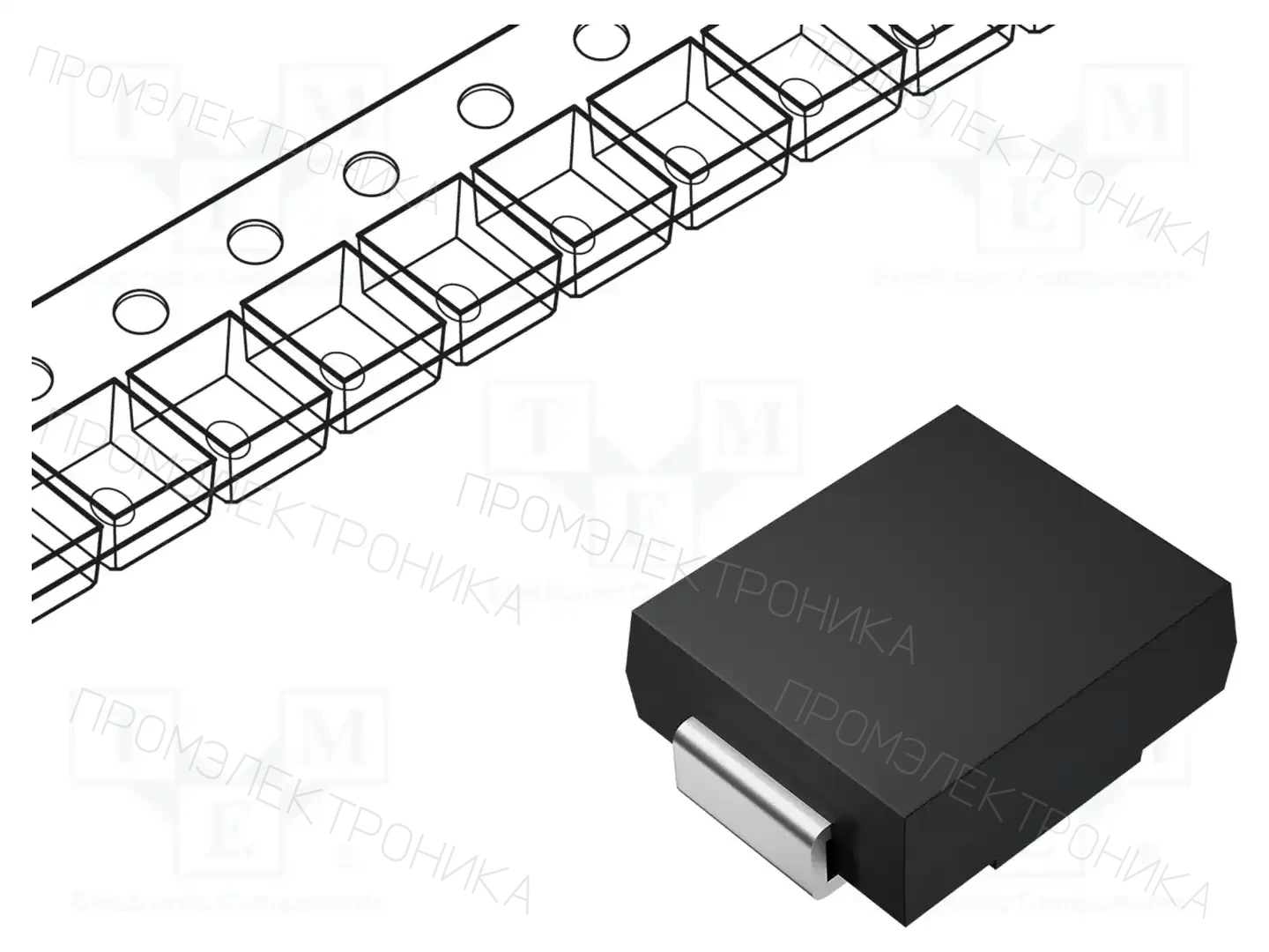 onsemi MURS140T3G — Универсальные диоды SMD
