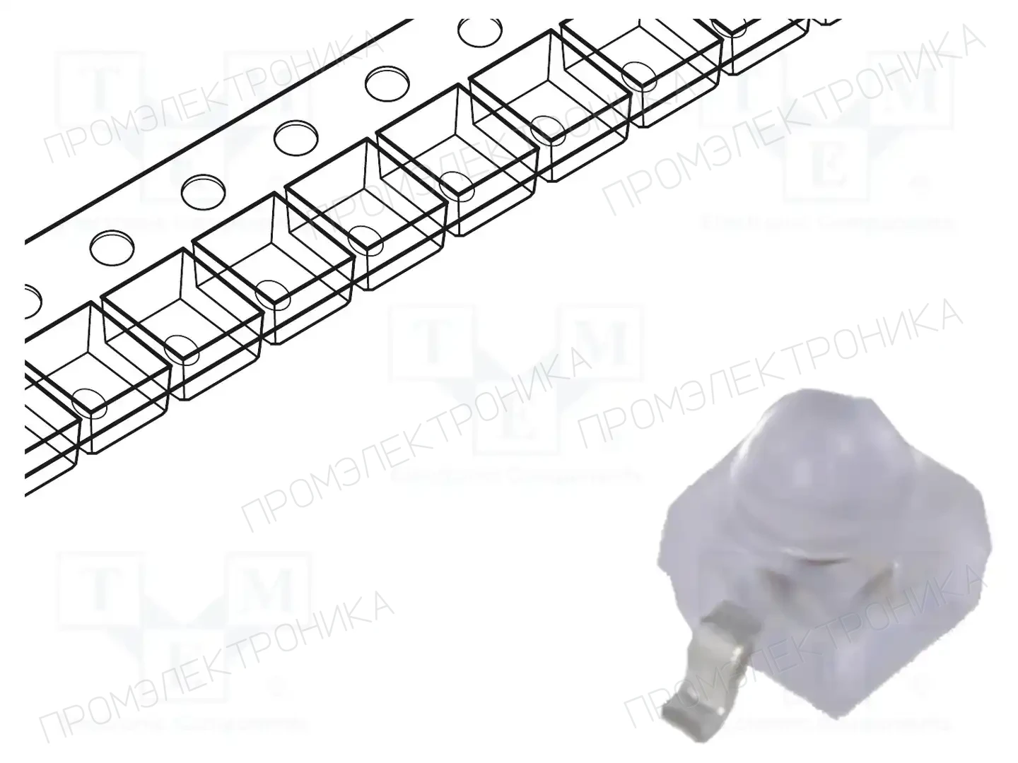 VISHAY VLDR1235G — Светодиоды SMD цветные