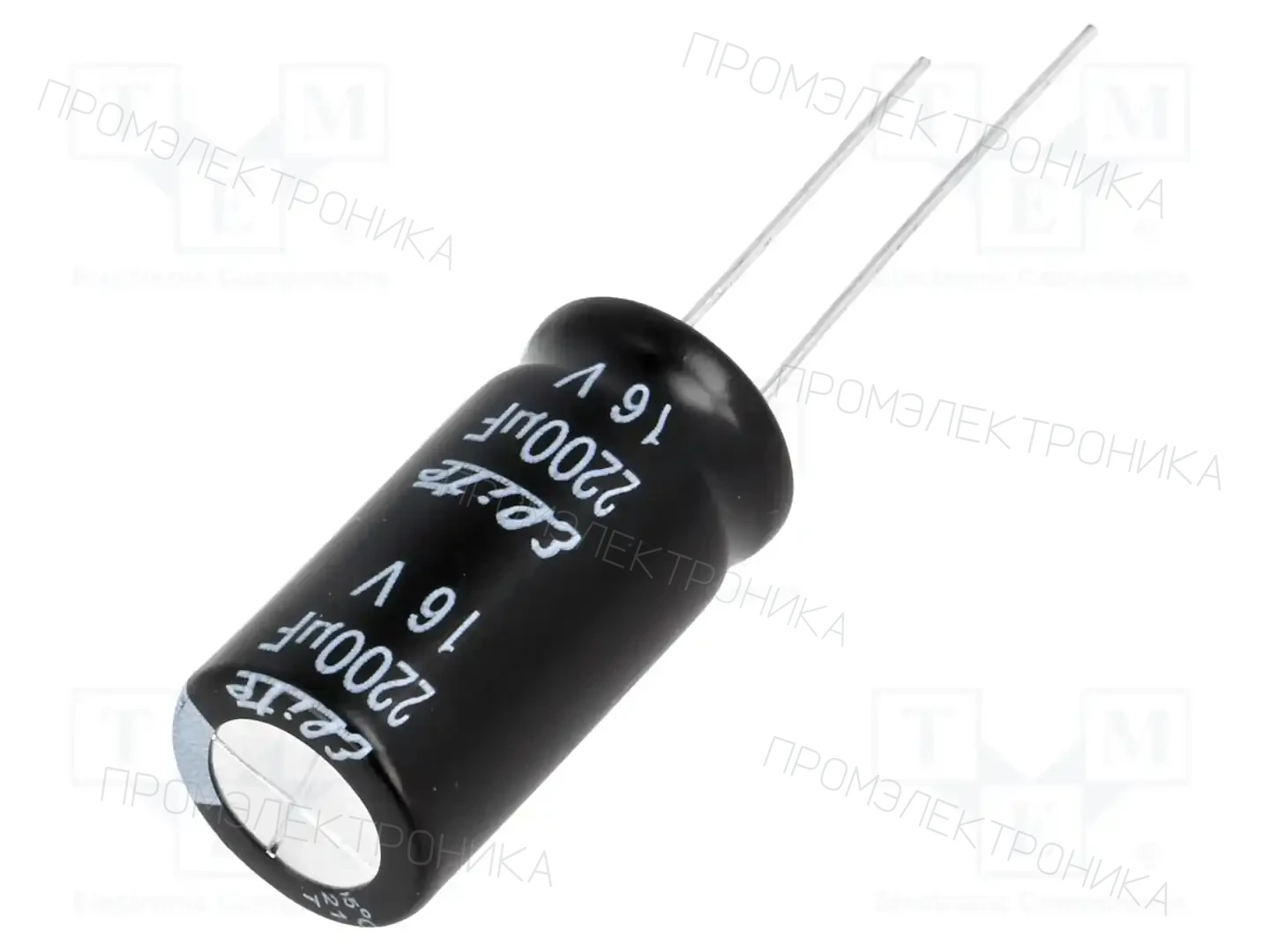 Elite PF1C222MNN1225 — Конденсаторы электролитические THT
